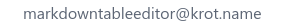 Контактная почта